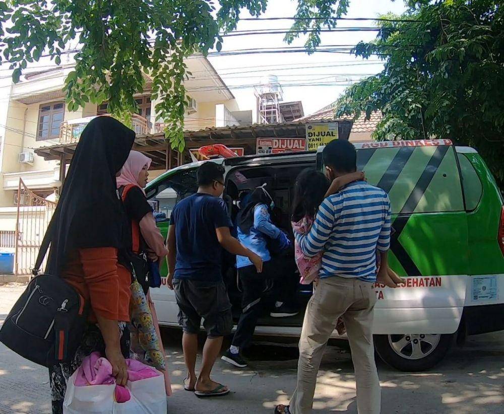 TR bocah 12 tahun terdiagnosa Kanker Rectum Stadium 4 akibat diperkosa. TR saat singgah di rumah singgah respek peduli, Komplek Agung Barat 4, Sunter Agung, Kec Tanjung priuk Jakarta Utara (Dok. Istimewa)