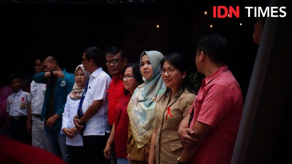 Hari Aids Sedunia (IDN Times/Masdalena Napitupulu)