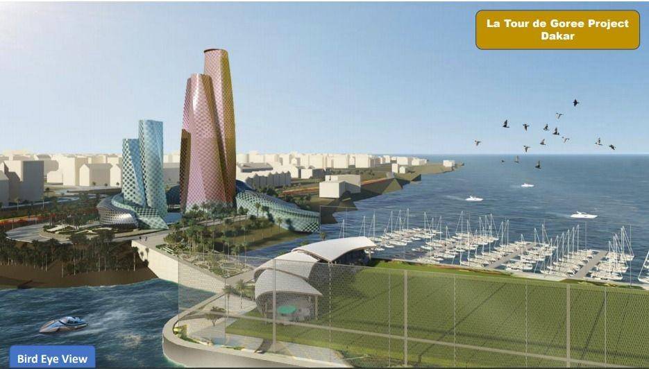 Goree Tower Project di Senegal, Afrika oleh PT Wijaya Karya (WIKA) (Dok. Istimewa)
