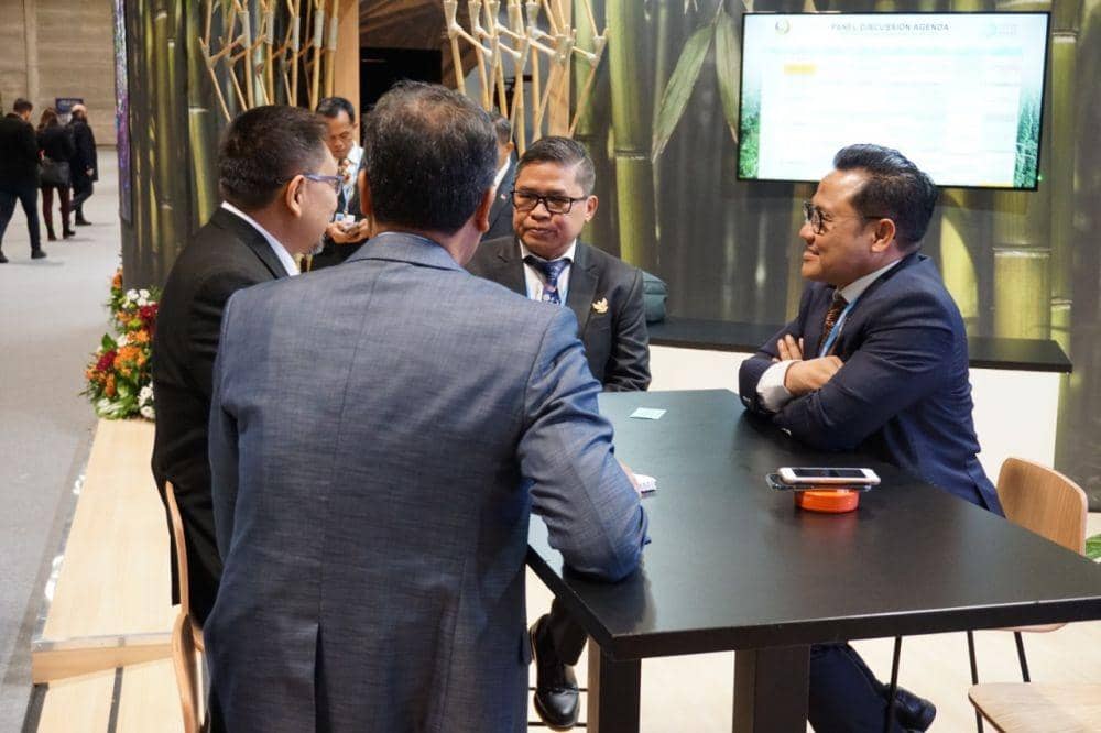 Delegasi Indonesia menghadiri COP 25 di Madrid, 2 Desember 2019. (Dok. Humas KLHK)