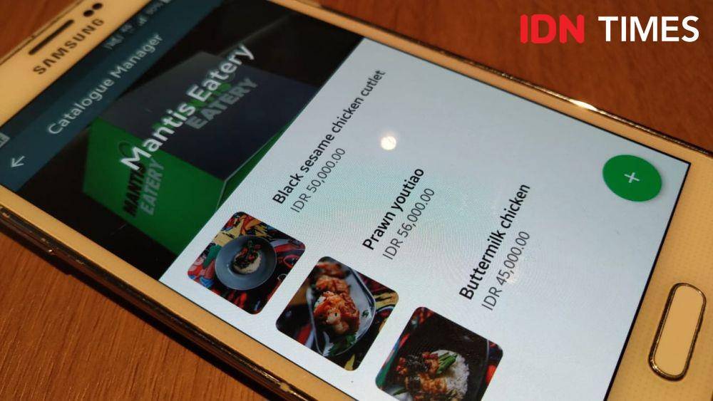 Peluncuran fitur Catalog pada WhatsApp Business. (IDN Times/Shemi)