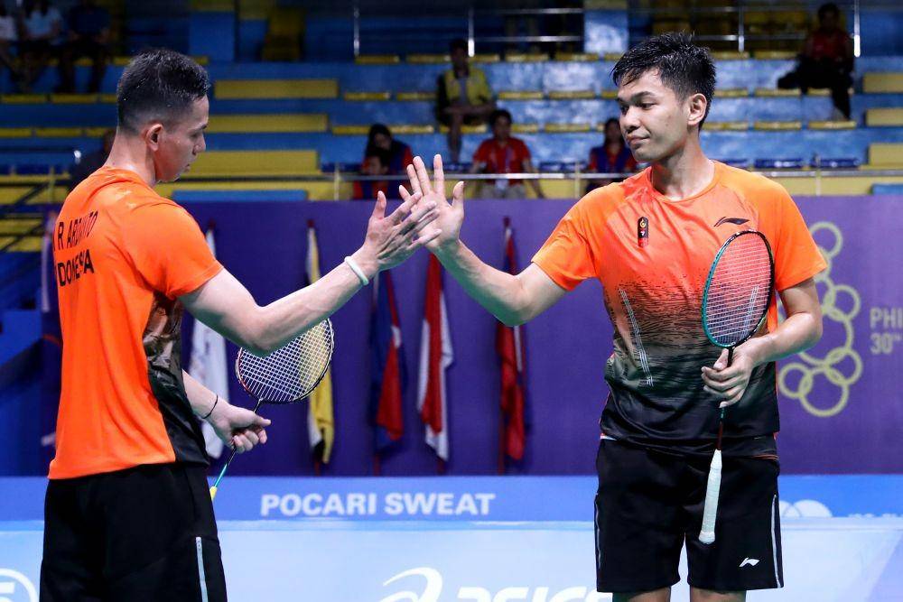 Ganda putra Indonesia, Fajar Alfian/Muhammad Rian Ardianto (IDN Times/PBSI)