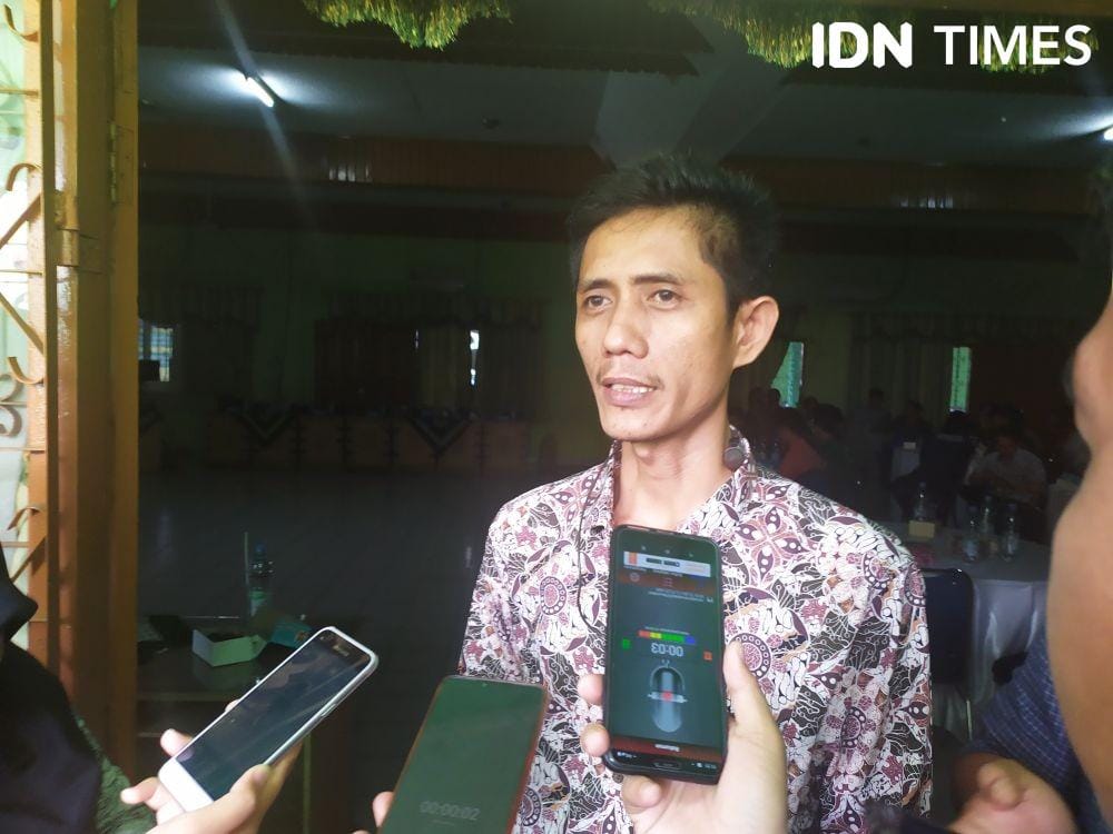 Dewan Nasional Wahana Lingkungan Hidup (Walhi) Mualimin Pardi Dahlan (IDN Times/Feny Maulia Agustin)