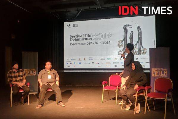 Ajiwan dan Ismail, narasumber Premiere Talk The Feeling of Reality - IDN Times/Rijalu Ahimsa