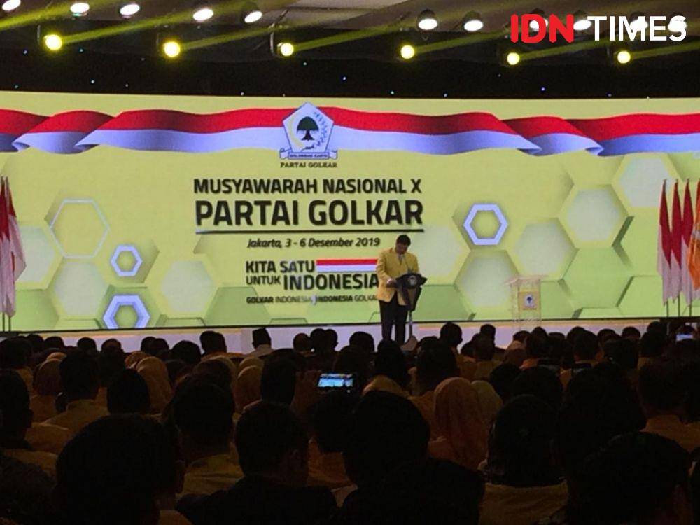 IDN Times/Irfan Fathurohman: Munas Golkar di Hotel Ritz Carlton, Jakarta, Selasa (3/12).