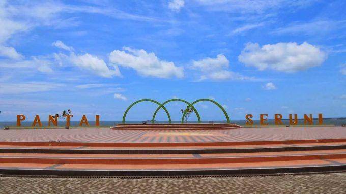 Pantai Seruni, salah satu objek wisata terkenal di Kota Bantaeng, Sulawesi Selatan