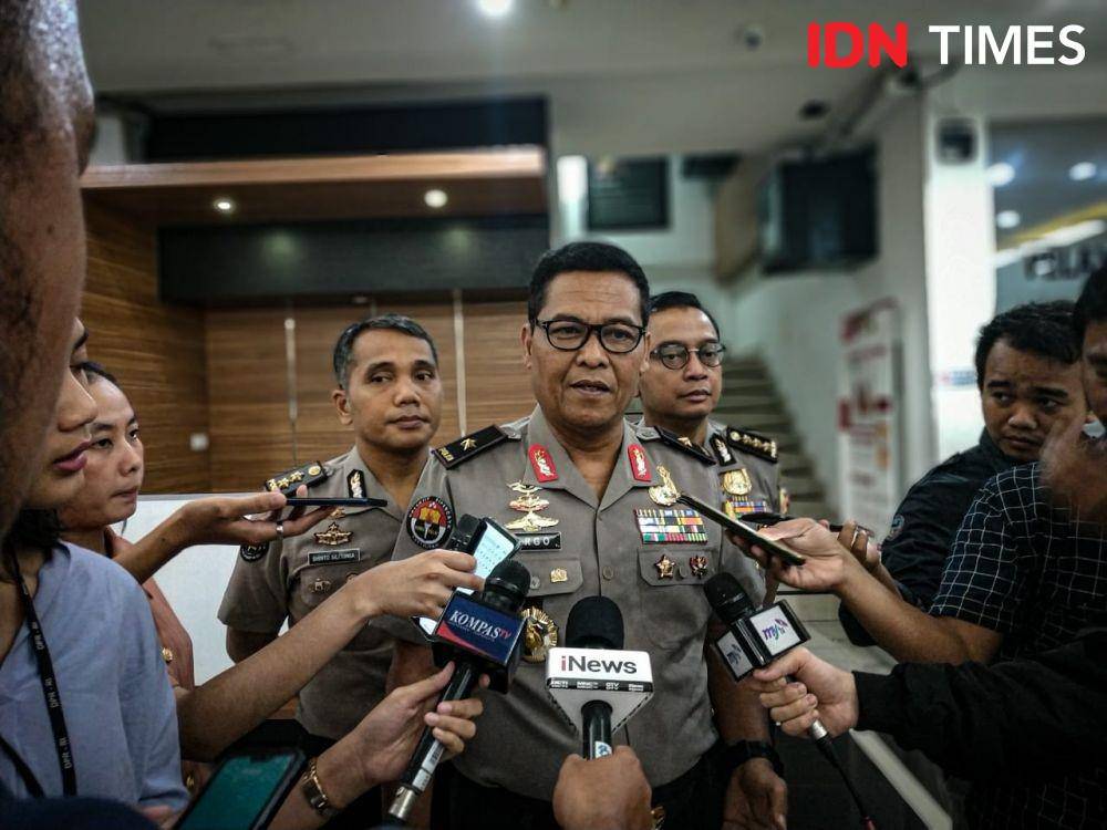 Karopenmas Divisi Humas Mabes Polri, Brigjen Pol Argo Yuwono (IDN Times/Axel Joshua Harianja)