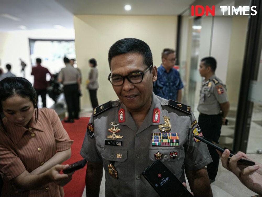 Keropenmas Divisi Humas Mabes Polri, Brigjen Pol Argo Yuwono (IDN Times/Axel Joshua Harianja)