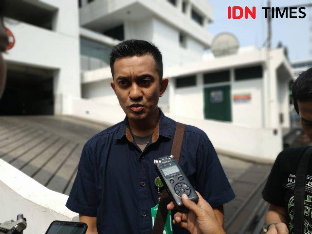 Kepala Sub Direktorat Hubungan Lembaga Pemerintah Kejaksaan Agung, Andi Rio Rahmat (IDN Times/Axel Joshua Harianja)