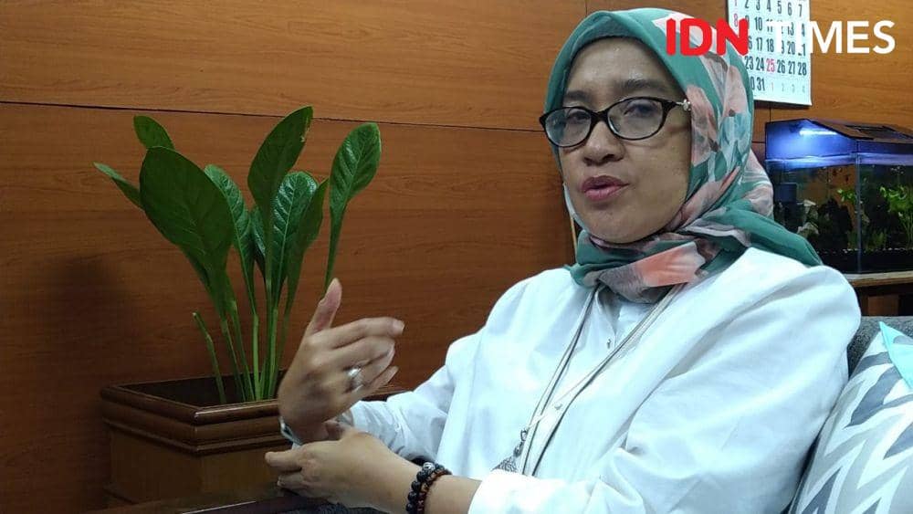 Deputi Bidang Kelembagaan dan Tata Laksana Kementerian Pendayagunaan Aparatur Negara Reformasi Birokrasi (PAN RB) Rini Widyantini (IDN Times/Shemi)