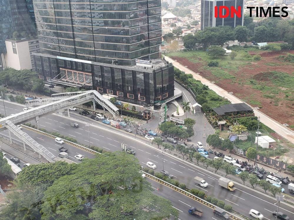 Lalu lintas Jakarta (IDN Times/Hana Adi Perdana)