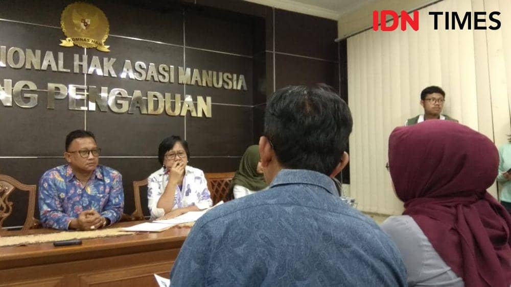 Pertemuan Tim Kuasa Hukum Novel Baswedan dan Komnas HAM  (IDN Times/Lia Hutasoit)