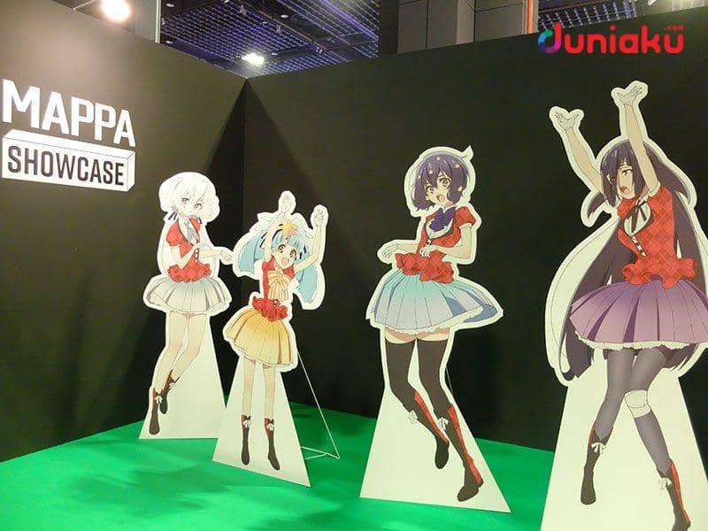 Showcase Zombieland Saga di booth Mappa. duniaku.com/Elvira Maris Chandra