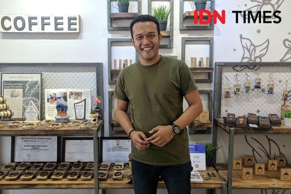 Yudhi Prasetyo, Founder dan CEO Kopi Kreatif. IDN Times/Rijalu Ahimsa