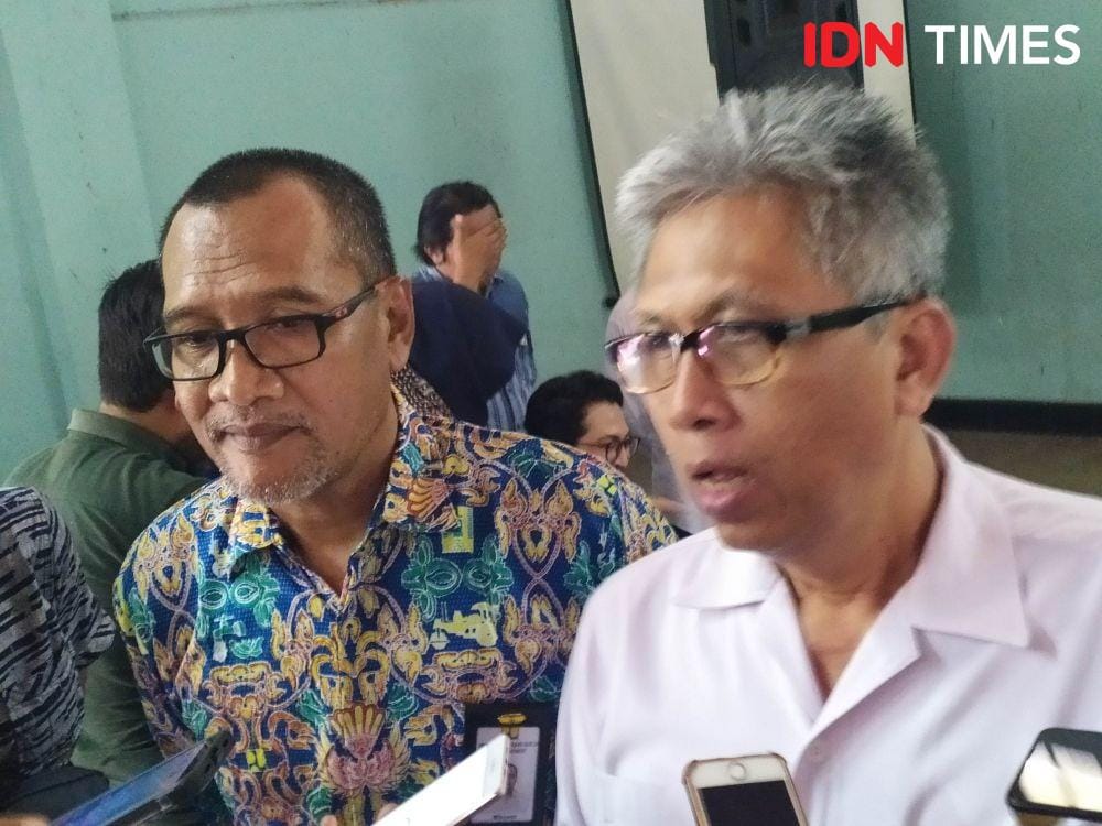 Kepala Dispertaru DIY saat memberikan keterangan kepada wartawan pada Rabu (4/12). IDN Times/ Siti Umaiyah