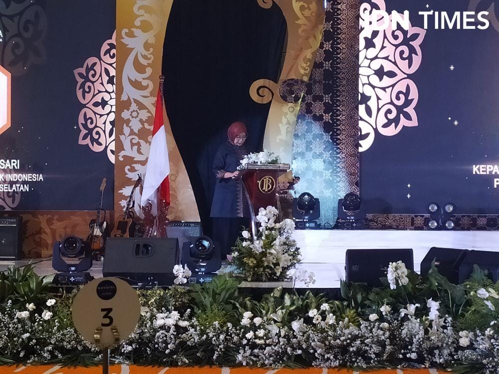 kegiatan pertemuan tahunan Bank Indomesia tahun 2019 di Novotel Hotel, Rabu (4/12) (IDN Times/Feny Maulia Agustin)