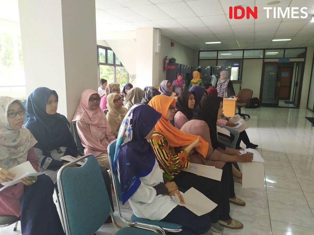 Simulasi Tes CAT yang diadakan Kantor Regional I BKN pada Kamis (5/12). IDN Times/Siti Umaiyah