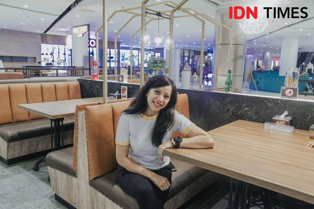 Citra Mustikha saat ditemui di Marvell CIty pada Selasa (3/12). IDN Times/Prila Arofani