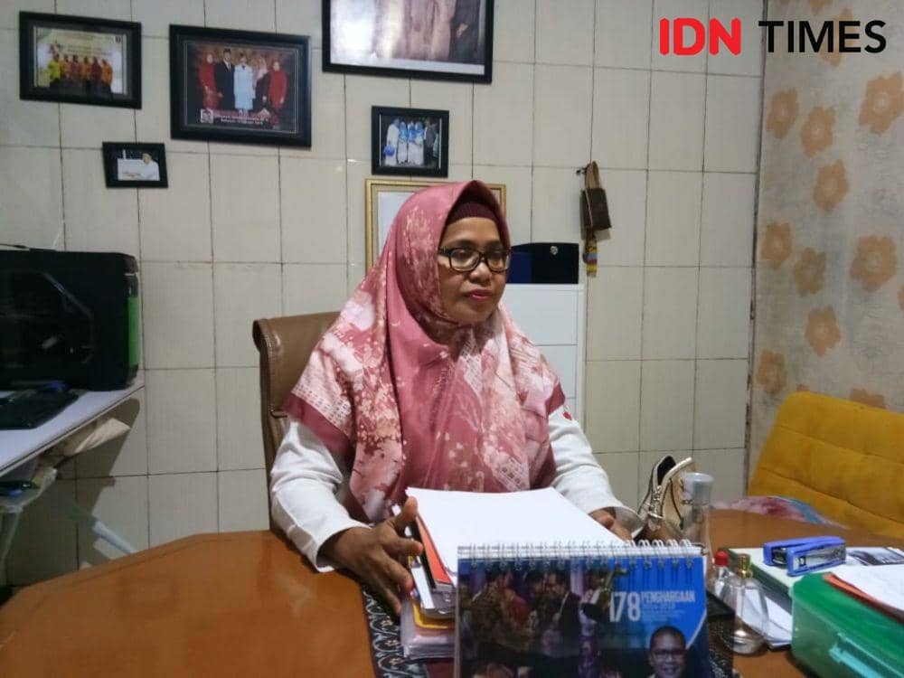 Kepala Dinas P2TP2A Makassar Tenri Palallo / Sahrul Ramadan