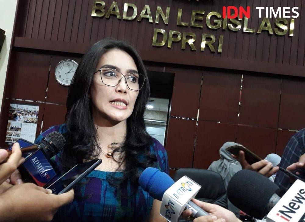 Anggota DPR RI Rieke Diah Pitaloka (IDN Times/Irfan Fathurohman)