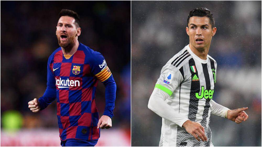 Messi dan Ronaldo. Getty Images via Express.co.uk