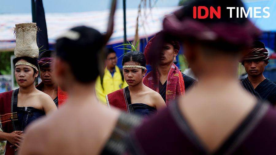 Festival Gondang Naposo di Kabupaten Samosir 2018 lalu (Prayugo Utomo/IDN Times)