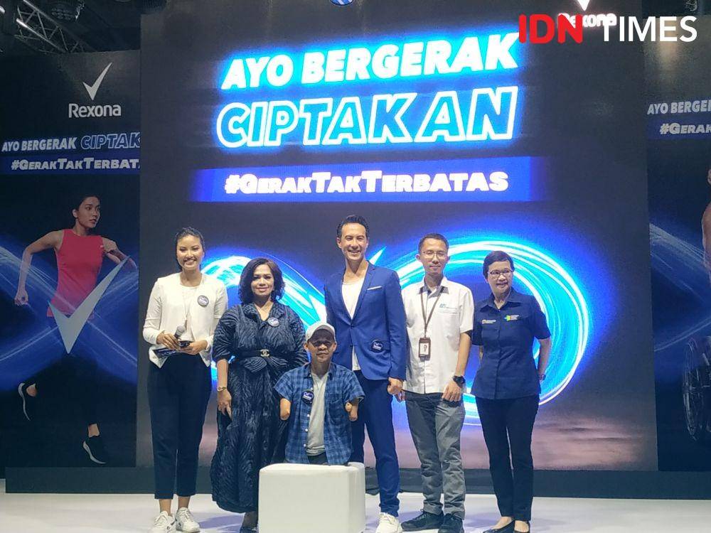 Kampanye #GerakTakTerbatas Rexona. 5 Desember 2019. IDN Times/Klara Livia