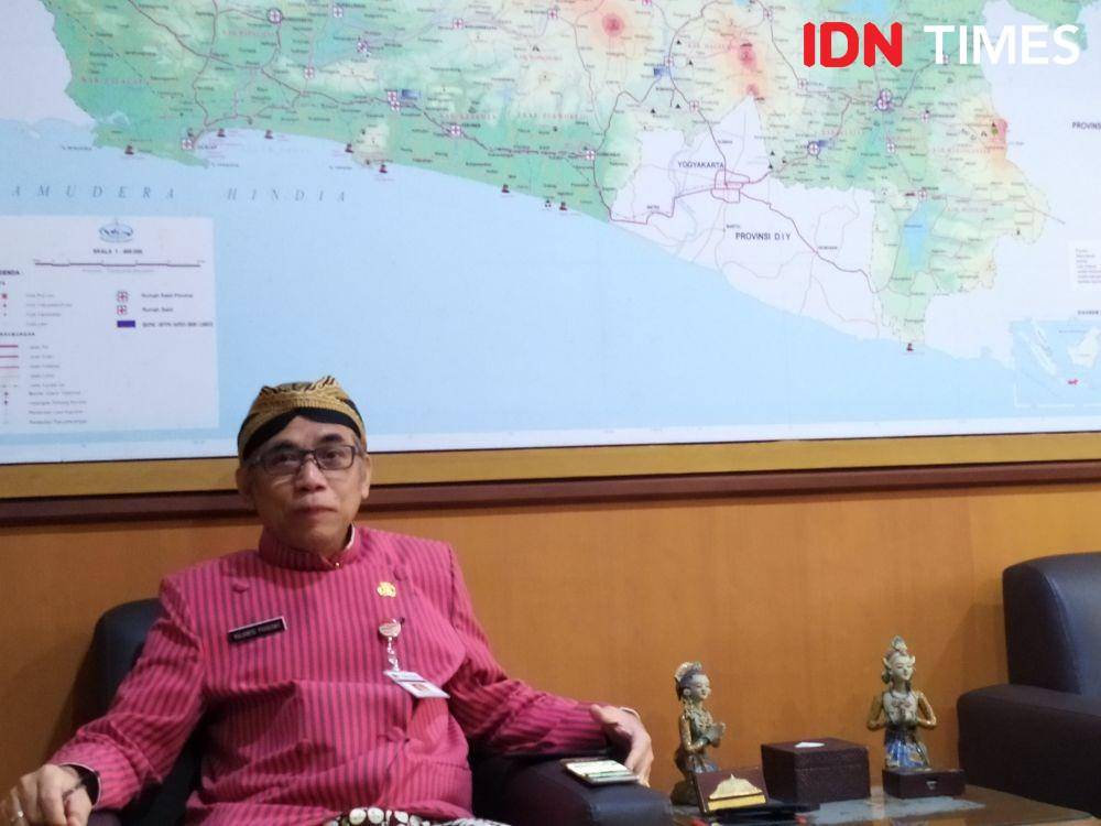 Kepala Dinkes Jateng Yulianto Prabowo saat memberikan keterangan di kantornya. IDN Times/Fariz Fardianto