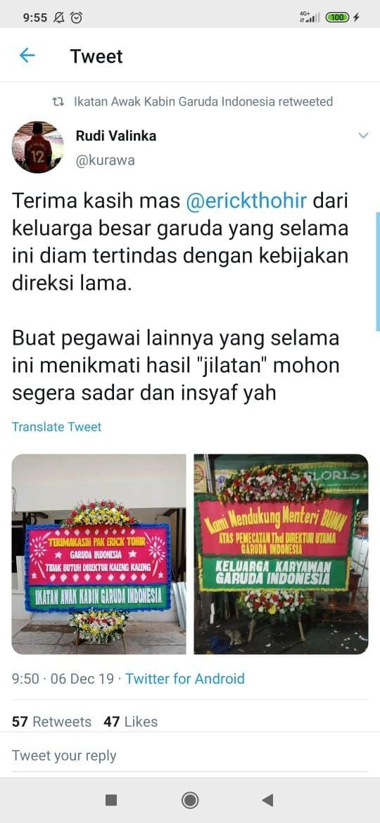 Twit tentang Terimakasih BUMN (Twitter/@kurawa)