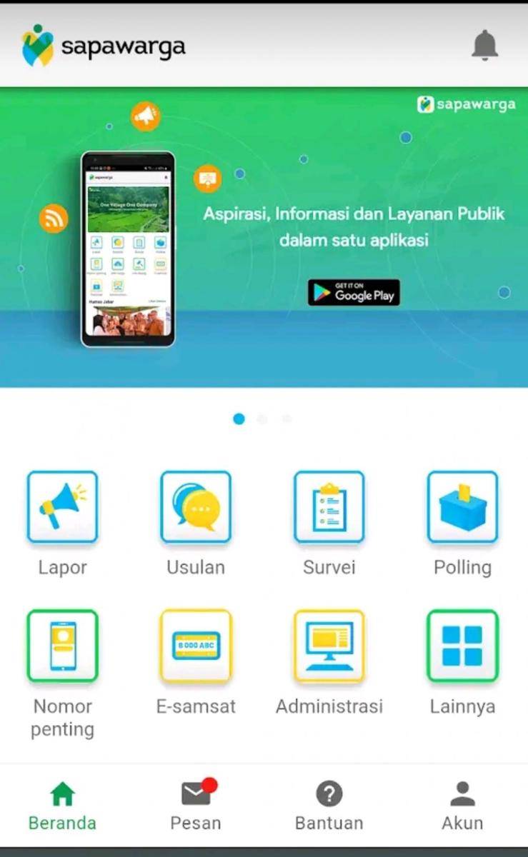 Aplikasi Sapa Warga