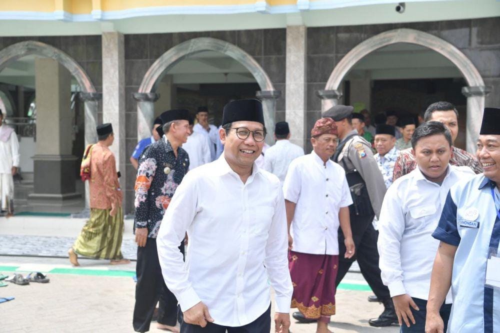 Menteri Desa, Pembangunan Daerah Tertinggal, dan Transmigrasi Indonesia, Abdul Halim Iskandar saat berkunjung di Desa Balun. IDN Times/Imron