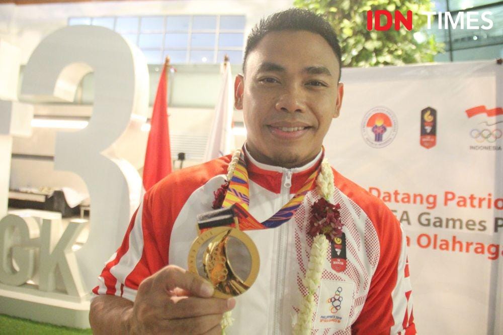 Atlet angkat besi, medali emas, sea games, Eko Yuli Irawan