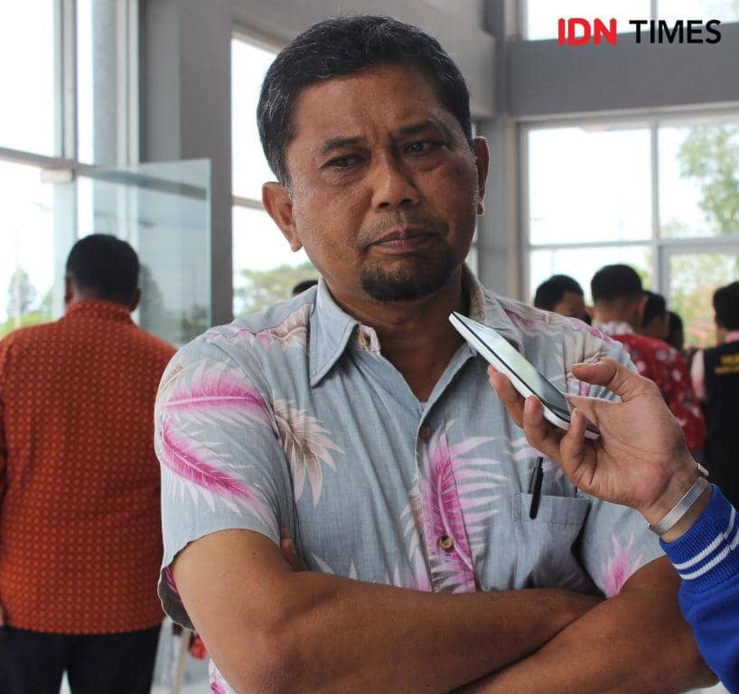 Ketua PMI Kabupaten PPU, H. Hamdam (IDN Times/Ervan Masbanjar)