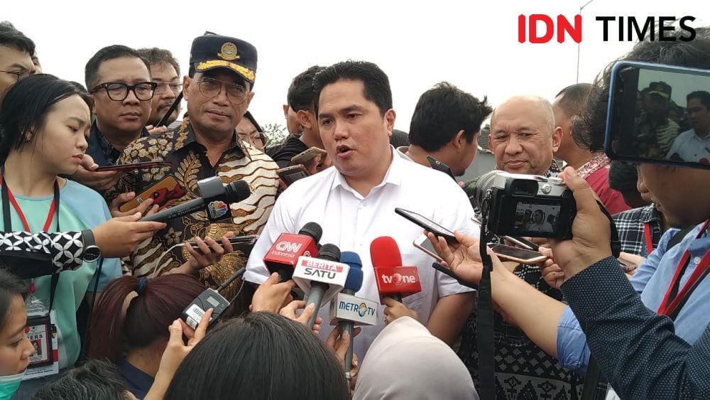 Menteri BUMN Erick Thohir (IDN Times/Helmi Shemi)