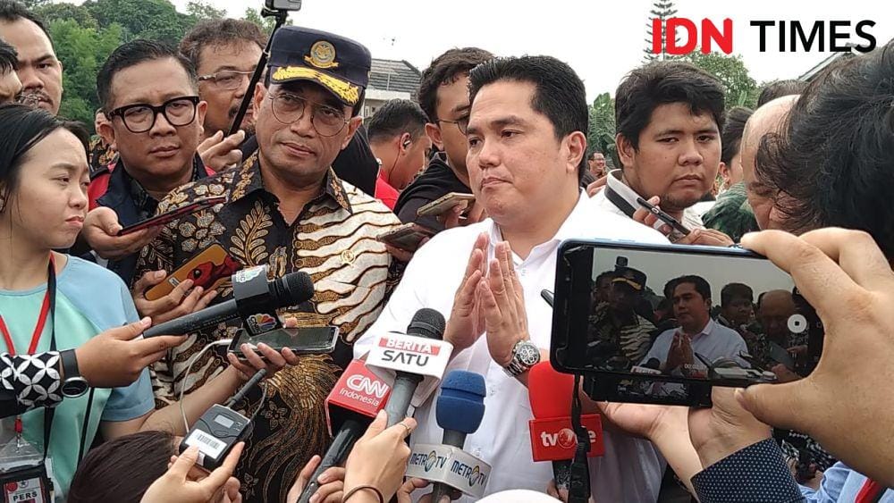 Menteri BUMN Erick Thohir (IDN Times/Helmi Shemi)