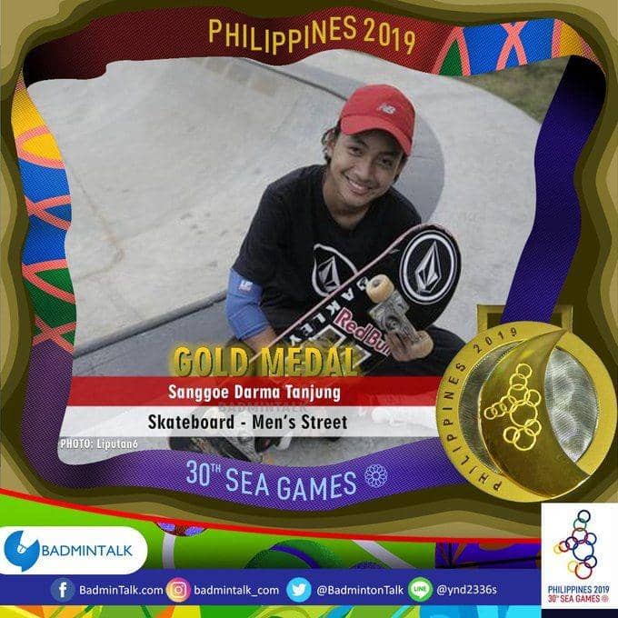 Sanggoe Darma Sumbang Emas ke-49 Indonesia di SEA Games 2019