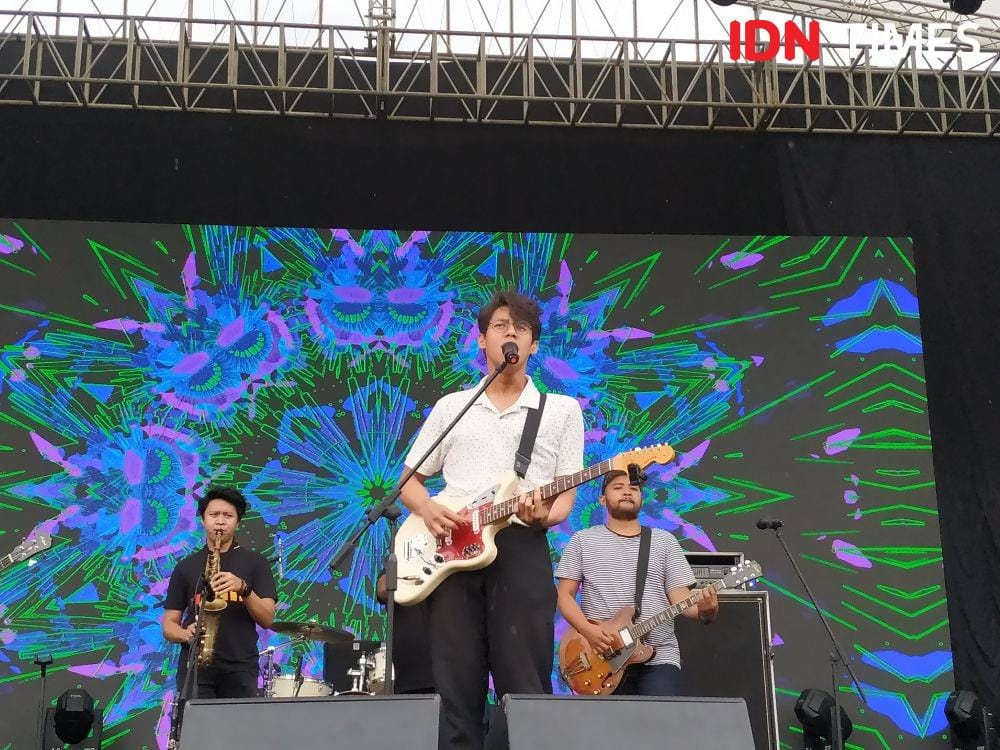 Ardhito Pramono dalam Joyland Festival 2019 di Jakarta. 7 Desember 2019. IDN Times/Nadia Umara