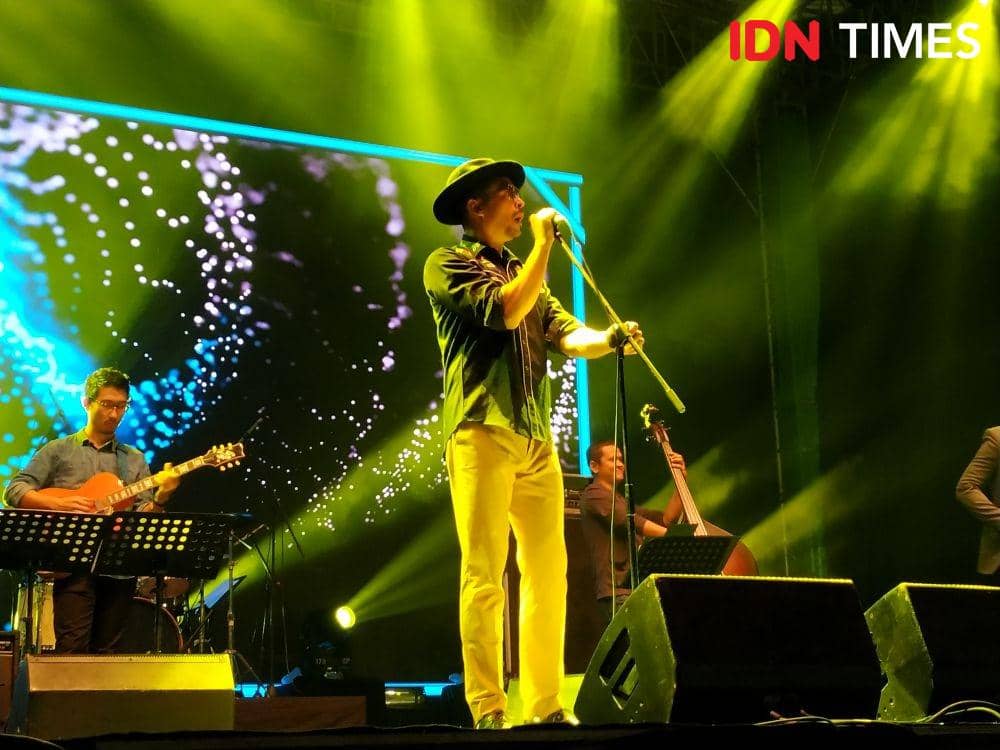 Jamie Aditya dalam Joyland Festival 2019 di Jakarta. 7 Desember 2019. IDN Times/Nadia Umara