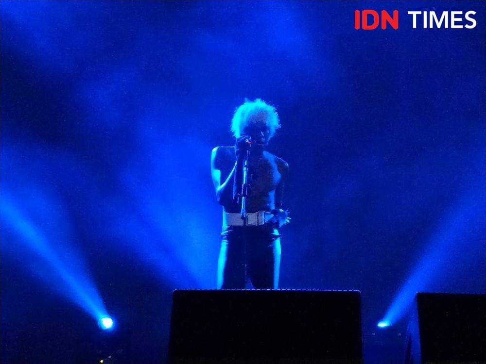Yves Tumor dalam Joyland Festival 2019 di Jakarta. 7 Desember 2019. IDN Times/Nadia Umara