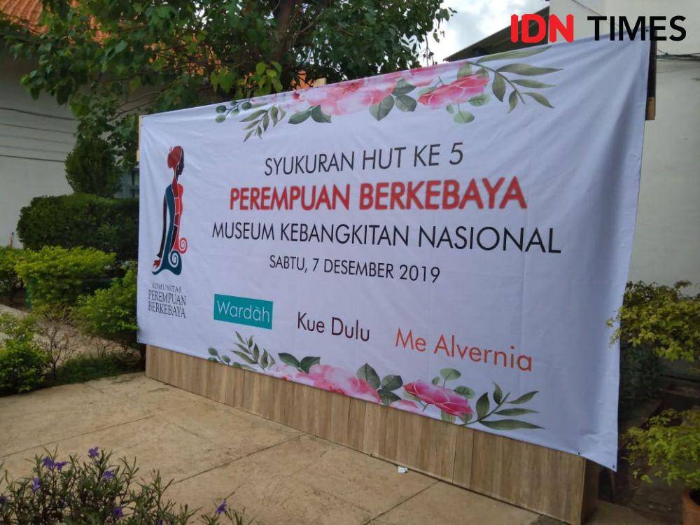 HUT ke-5 Komunitas Perempuan Berkebaya di Museum Kebangkitan Nasional, Jakarta Sabtu (7/12) (IDN Times/Lia Hutasoit)