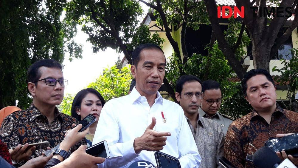 Acara pentas seni Prestasi Tanpa Korupsi di SMKN 57, Jakarta Selatan, Senin 9 Desember 2019 (IDN Times/Teatrika Handiko Putri)