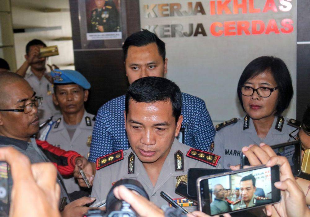 Kapolresta Malang Kota, AKBP Leonardus Simarmata menyebut bahwa tahanan kabur melalui atap. IDN Times/ Alfi Ramadana