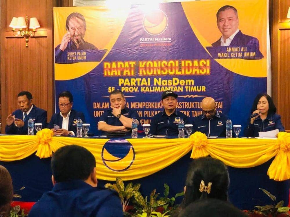 Rapat Konsolidasi Partai NasDem di Kaltim (Dok.IDN Times/Istimewa)