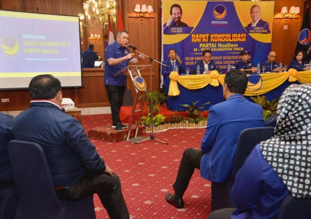 Rapat Konsolidasi Partai NasDem di Kaltim (Dok.IDN Times/Istimewa)