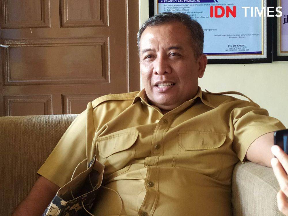 Kepala DLH Sleman. IDN Times/Siti Umaiyah