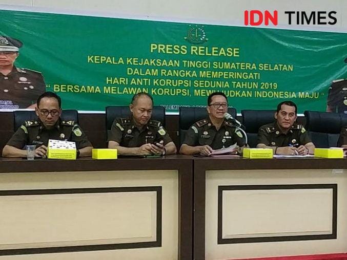 Kejati Sumsel peringati hari anti korupsi (IDN Times/Rangga Erfizal)