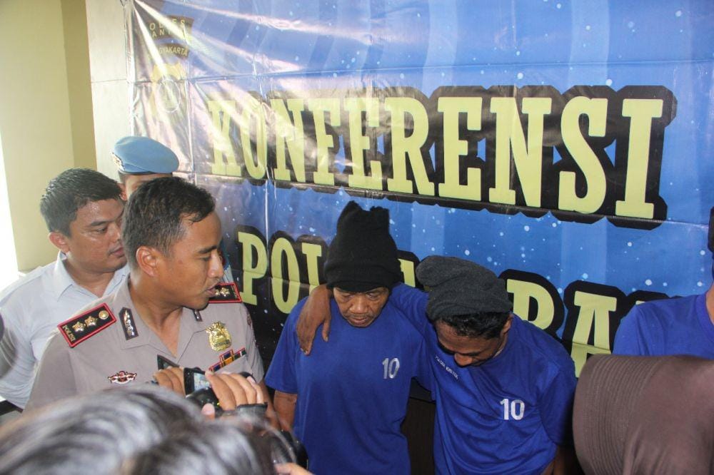 Komplotan pencuri spesialis mesin traktor diamankan polisi. IDN Times/Humas Polres Bantul