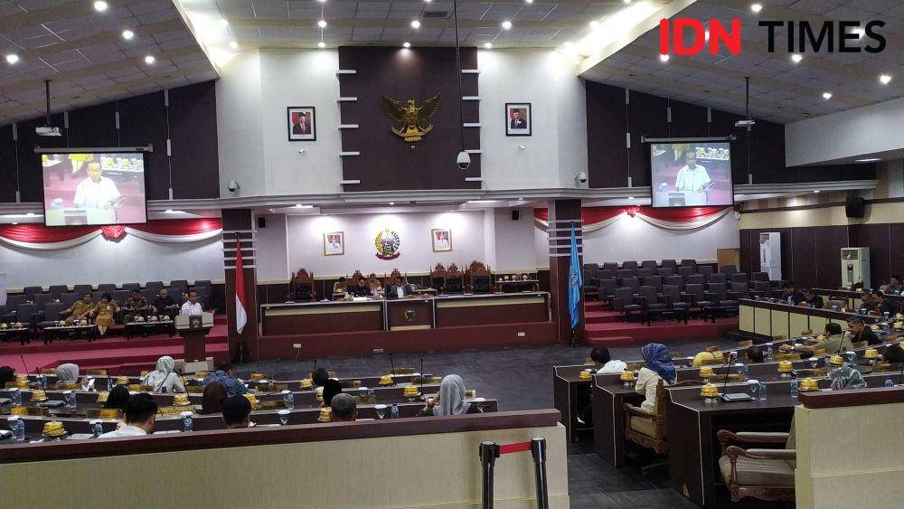 Rapat paripurna DPRD Sulsel. IDN Times/Aan Pranata
