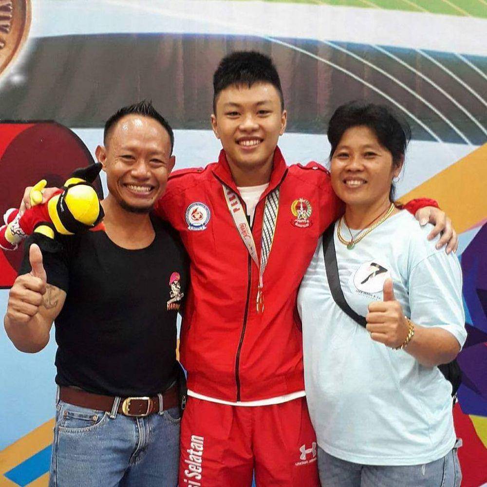 Lifter asal Sulsel Rahmat Erwin. Instagram.com/rahmaterwin_