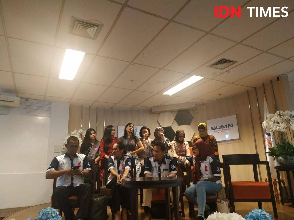 Ikagi Garuda Indonesia sambangi Kementerian BUMN (IDN Times/Auriga Agustina)